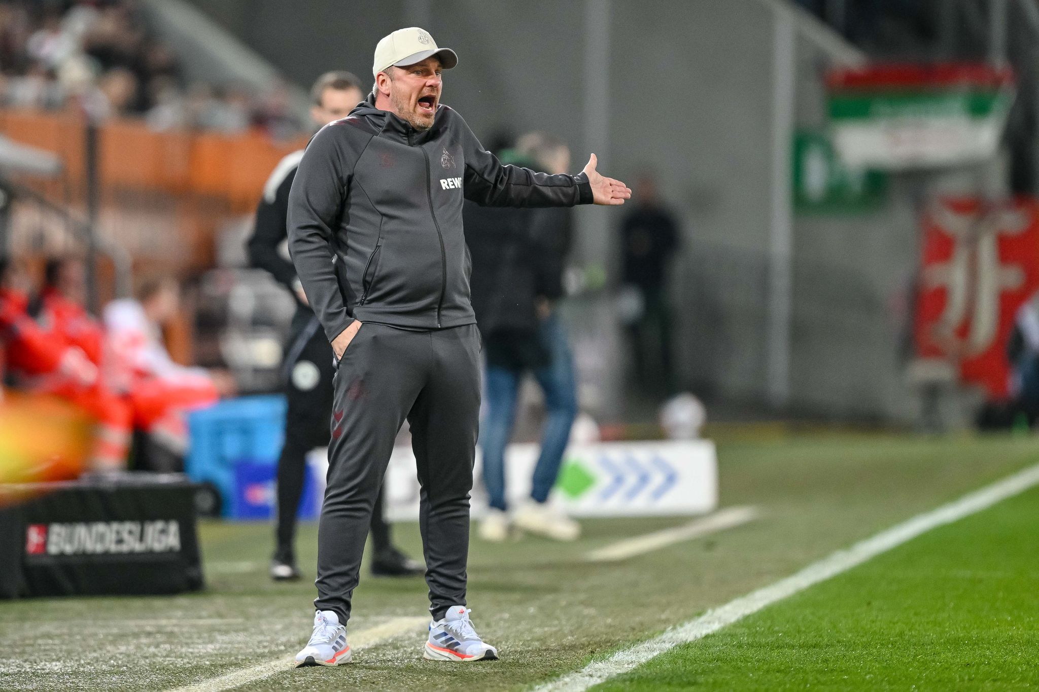 Kölns Trainer Lukas Kwasniok war bedient.